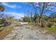 Spacious front yard with mature trees, creating a serene and welcoming atmosphere at 1812 Burgess St, Charleston, SC 29412