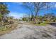 Serene front yard with mature trees, creating a private and shaded outdoor space at 1812 Burgess St, Charleston, SC 29412