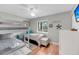 Inviting bedroom with comfortable bunk beds and nautical decor, perfect for  at 2017 Long Bend Dr, Seabrook Island, SC 29455