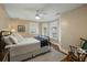Bedroom with three windows, neutral walls and a ceiling fan at 2156 Cheswick Ln, Mount Pleasant, SC 29466