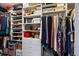 Organized walk-in closet with ample shelving, hanging space, and storage for shoes and accessories at 2156 Cheswick Ln, Mount Pleasant, SC 29466