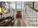 Entryway featuring tall ceilings, hardwood floors, and staircase at 2156 Cheswick Ln, Mount Pleasant, SC 29466