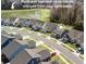 Aerial view showcasing the home's proximity to the pond and community amenities at 222 River Martin Ct, Summerville, SC 29483