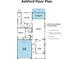 Ashford Floor Plan with structural upgrade options, including a 4-foot garage extension at 222 River Martin Ct, Summerville, SC 29483
