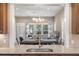 Open-concept view from the kitchen into the dining and living areas for seamless entertaining at 222 River Martin Ct, Summerville, SC 29483