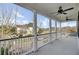 Balcony with views of the neighborhood at 2516 Willbrook Ln, Mount Pleasant, SC 29466