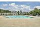 Spacious community pool featuring plenty of room for swimming and lounging with comfortable seating at 2516 Willbrook Ln, Mount Pleasant, SC 29466