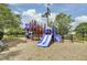 Community playground featuring a fun slide and climbing area at 2516 Willbrook Ln, Mount Pleasant, SC 29466