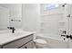 Clean and well-maintained bathroom with a tub and shower combination at 363 Chapman Cir, Goose Creek, SC 29445