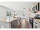 Bright kitchen with stainless steel appliances, granite countertops, and an open layout at 365 Chapman Cir, Goose Creek, SC 29445