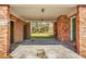 Garage with access to the backyard and an additional entrance at 407 Hayne St, Walterboro, SC 29488
