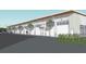 The exterior facade of the storage units featuring overhead doors at 567 Faison Rd # 7, Mount Pleasant, SC 29466