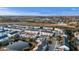 Wonderful aerial view of a neighborhood with a pond and swimming pool at 612 Mclernon Trce, Johns Island, SC 29455