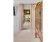 Bedroom featuring access to the screened outdoor patio at 619 E Erie Ave, Folly Beach, SC 29439