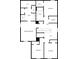 Detailed upper level floor plan showcases bedrooms, baths, and walk-in closets at 669 Silver Spruce St, Summerville, SC 29486