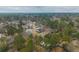 Aerial view of a residential neighborhood surrounded by lush green trees at 105 New Ct, Summerville, SC 29483