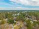 Scenic aerial shot of a neighborhood surrounded by mature trees at 105 New Ct, Summerville, SC 29483