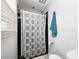 Bathroom featuring a shower with patterned curtain, toilet and towel hooks at 105 New Ct, Summerville, SC 29483