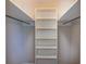Interior closet with shelving and hanging racks at 108 Nightingale Manor, North Charleston, SC 29418