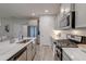 Kitchen features stainless appliances, marble countertops, and a gas range at 109 Forest Springs Rd, Moncks Corner, SC 29461