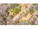Lush aerial view of the property and neighborhood surrounded by lush greenery and trees at 117 Roberts Rd, Summerville, SC 29483