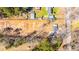 Overhead aerial view of the lots, buildings, and lush trees at 117 Roberts Rd, Summerville, SC 29483