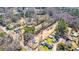 Aerial view of property highlighting the lush greenery and multiple dwellings on adjacent properties at 117 Roberts Rd, Summerville, SC 29483