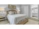 Serene main bedroom with a comfortable queen bed, soft lighting, and an ensuite bathroom at 1225 Blakeway St # 1104, Daniel Island, SC 29492