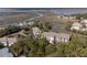 Scenic aerial view of condo complex surrounded by trees and close to waterfront at 2012 Long Bend Drive, Seabrook Island, SC 29455