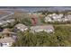Scenic aerial view of a marsh-front condo complex surrounded by lush greenery at 2012 Long Bend Drive, Seabrook Island, SC 29455