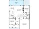 First floor floor plan featuring kitchen, dining area, great room, extra suite and two car garage at 2026 Mcguire Ln # 007, Hollywood, SC 29449