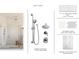 A modern glass enclosed shower with chrome hardware, rain head and handheld showerhead at 2026 Mcguire Ln # 007, Hollywood, SC 29449