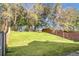 Expansive backyard with lush green grass and mature trees at 212 Medford Dr, Summerville, SC 29485
