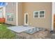 Backyard patio is perfect for outdoor dining and entertainment at 212 Medford Dr, Summerville, SC 29485