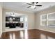 Spacious room flows seamlessly to the eat-in kitchen, perfect for entertaining at 212 Medford Dr, Summerville, SC 29485