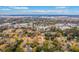 An aerial view of a neighborhood and water showing the community's proximity to local amenities at 2410 Trent St, Charleston, SC 29414