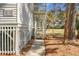 Exterior of building showing stairs leading up to the unit at 278 Driftwood Ln, Edisto Island, SC 29438