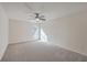 Spacious bedroom with neutral carpet, and ceiling fan at 339 Cicadas Song, Moncks Corner, SC 29461