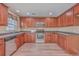 Functional kitchen featuring stainless steel appliances and plenty of counter space at 339 Cicadas Song, Moncks Corner, SC 29461