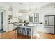 Beautiful kitchen with island, stainless appliances, and hardwood floors at 425 Mccants Dr, Mount Pleasant, SC 29464