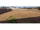 Large backyard, features dormant grass, a wooden fence, and a clear view of the surrounding neighborhood at 426 Mountain Laurel Cir, Goose Creek, SC 29445