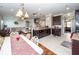 Open concept floor plan features kitchen with eat at peninsula bar and spacious living and dining area at 426 Mountain Laurel Cir, Goose Creek, SC 29445