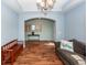 Spacious living room with hardwood floors, with seamless flow to entryway, ideal for comfortable living at 426 Mountain Laurel Cir, Goose Creek, SC 29445
