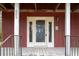 Inviting front entry with decorative welcome sign and a clear glass door at 609 Levee Dr, Moncks Corner, SC 29461