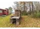 Outdoor stone sink and counter with foliage and a house visible in the background at 609 Levee Dr, Moncks Corner, SC 29461