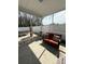Covered patio featuring stylish seating, offering a cozy outdoor living space at 618 Hilchot Dr, Summerville, SC 29486
