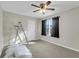 Bright bedroom with window and a ceiling fan at 9009 Cat Tail Pond Rd, Summerville, SC 29485