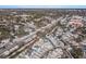 Charming homes aerial view showcasing a lovely neighborhood nestled among the trees and waterways in winter at 1002 Carmela Ct, North Charleston, SC 29405