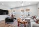 Cozy living room with hardwood floors, stylish furniture, and natural light, perfect for relaxation and entertainment at 1002 Carmela Ct, North Charleston, SC 29405