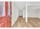 Inviting foyer boasting attractive wood flooring and a bright, airy atmosphere at 105 Waylon Dr, Summerville, SC 29483